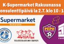 PEPO Ykkösen ottelulippuja jaossa K-Supermarket Rakuunassa la 2.7 klo 10.00 – 14.00 ostaville asiakkaille!